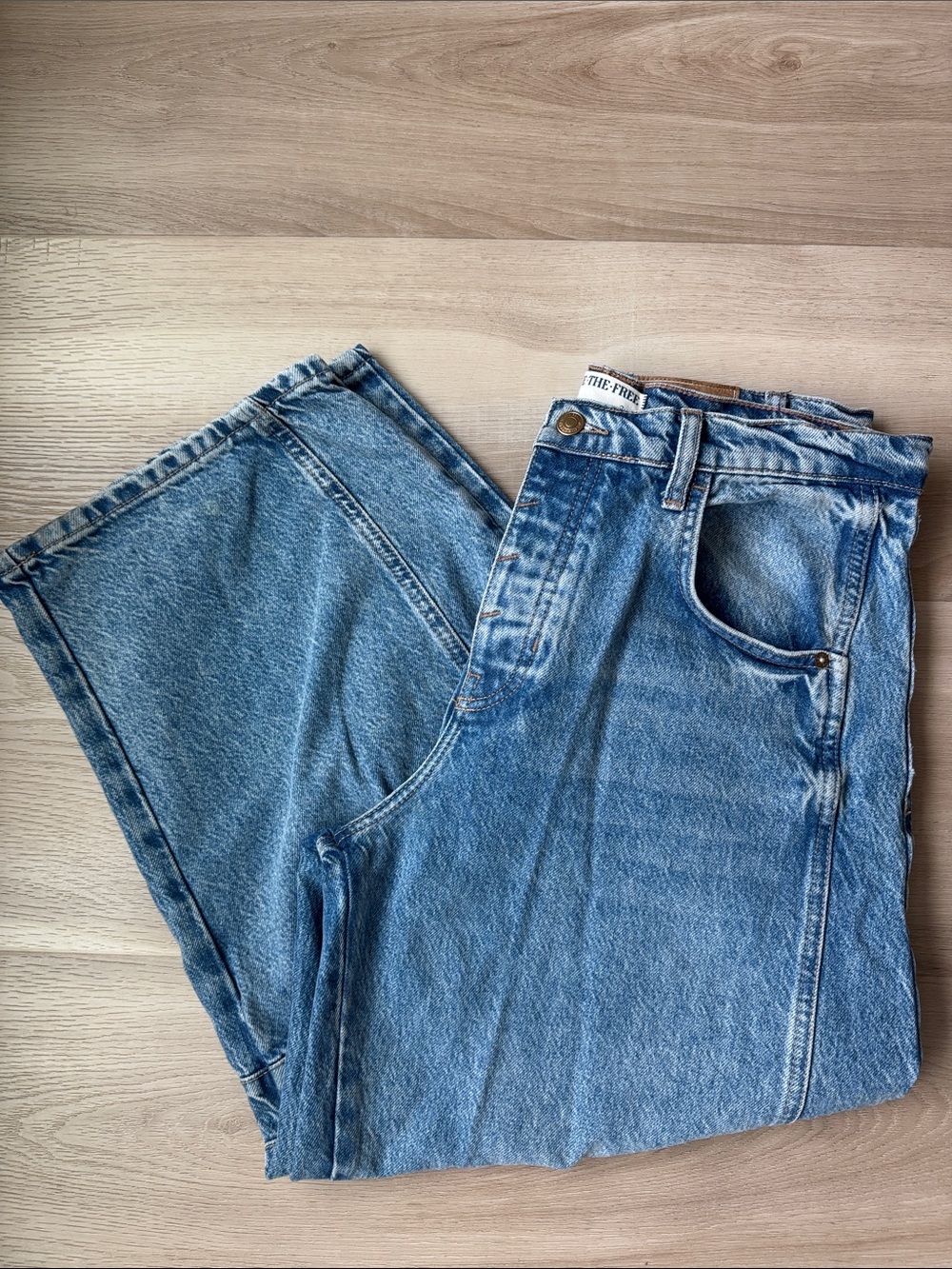 We The Free - Good Luck Barrel Mid Rise Jeans - Picture 6 of 16